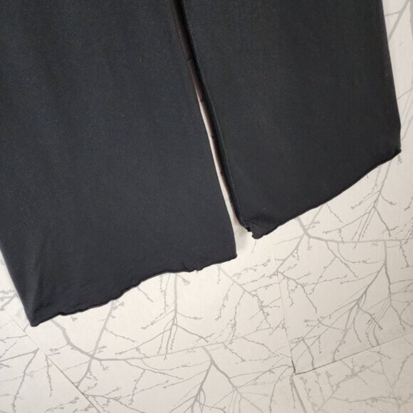 Lululemon Black Luon Low Rise Flowy Wide Leg Waltz Pants - Picture 5 of 7